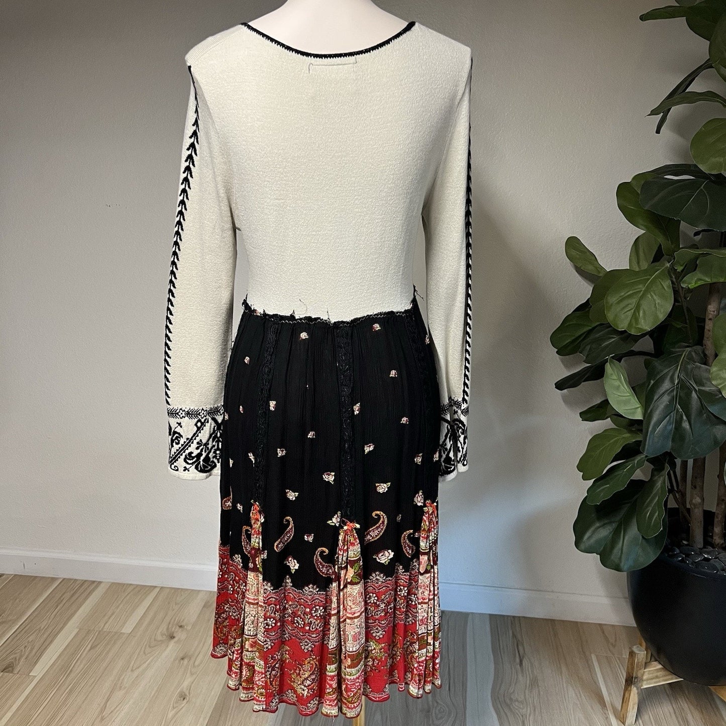 Boho Unique Stevie Nicks Gypsy Western Festival Punchy Country Bell Sleeve