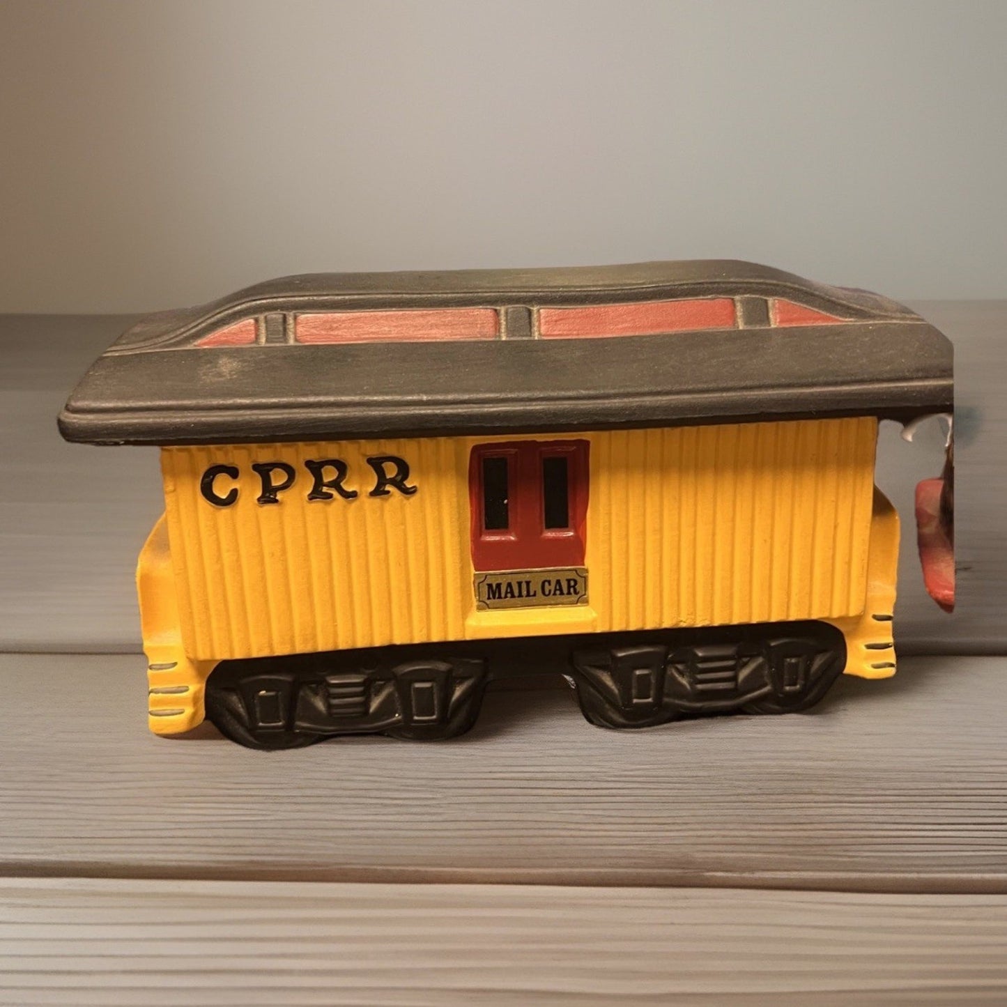 1969 McCormick Commemorative Jupiter Train Decanter Set Featuring McCoy Pottery