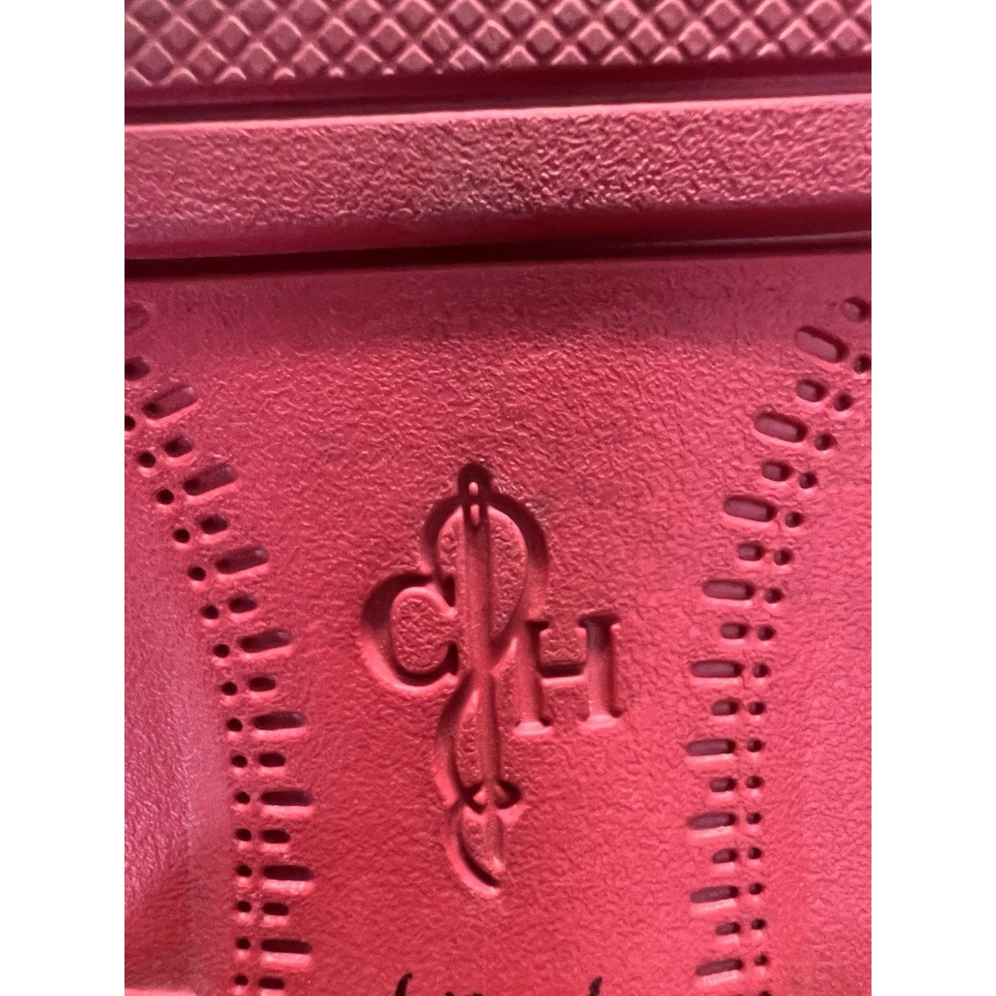 Cole Haan Women Gramercy Leather Wingtip Brogue Oxford Shoes Beige Pink Size 6.5