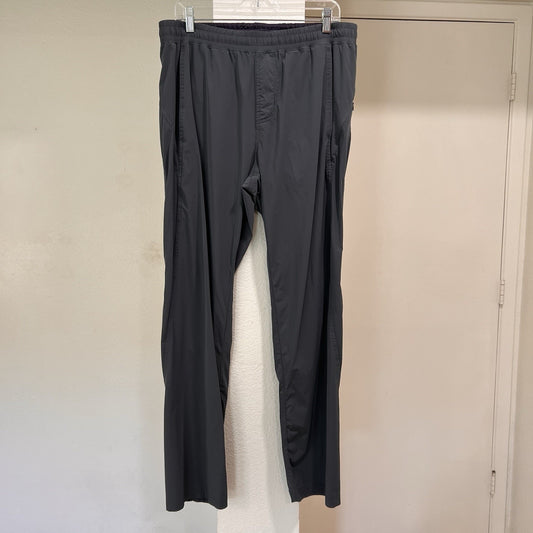 Rhone Torrent Pants (L) 34x30 Windbreaker Performance Golf Grey Pull On Stretch