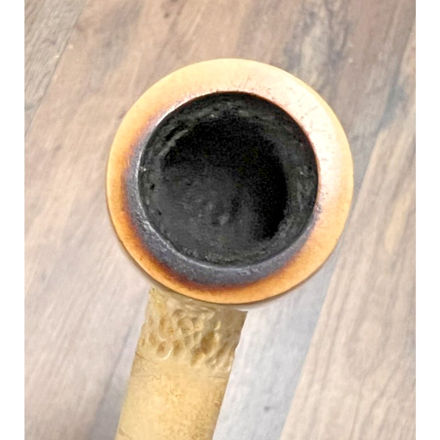 Vintage Kaywoodie Block Meerschaum Estate Pipe & Marriage Case