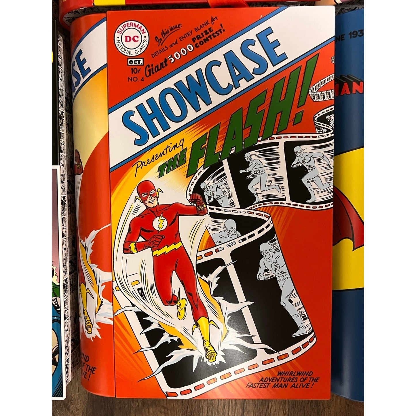 DC Comics 90th Anniversary AMC Popcorn Buckets Complete Set Of 6 w/ Lanyards