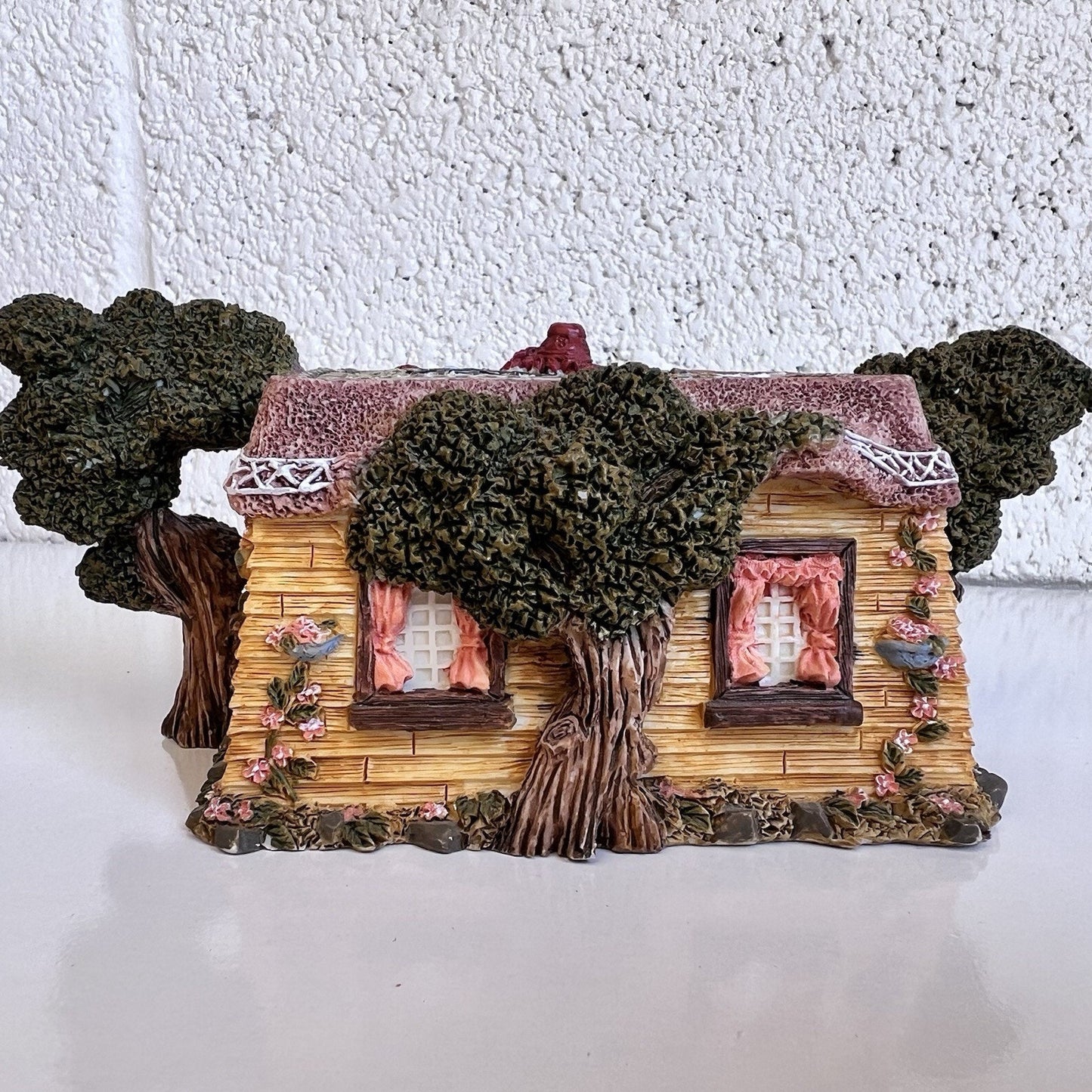 Vintage Little Red Riding Hood Hand Painted Miniature Teapot w/ Figures