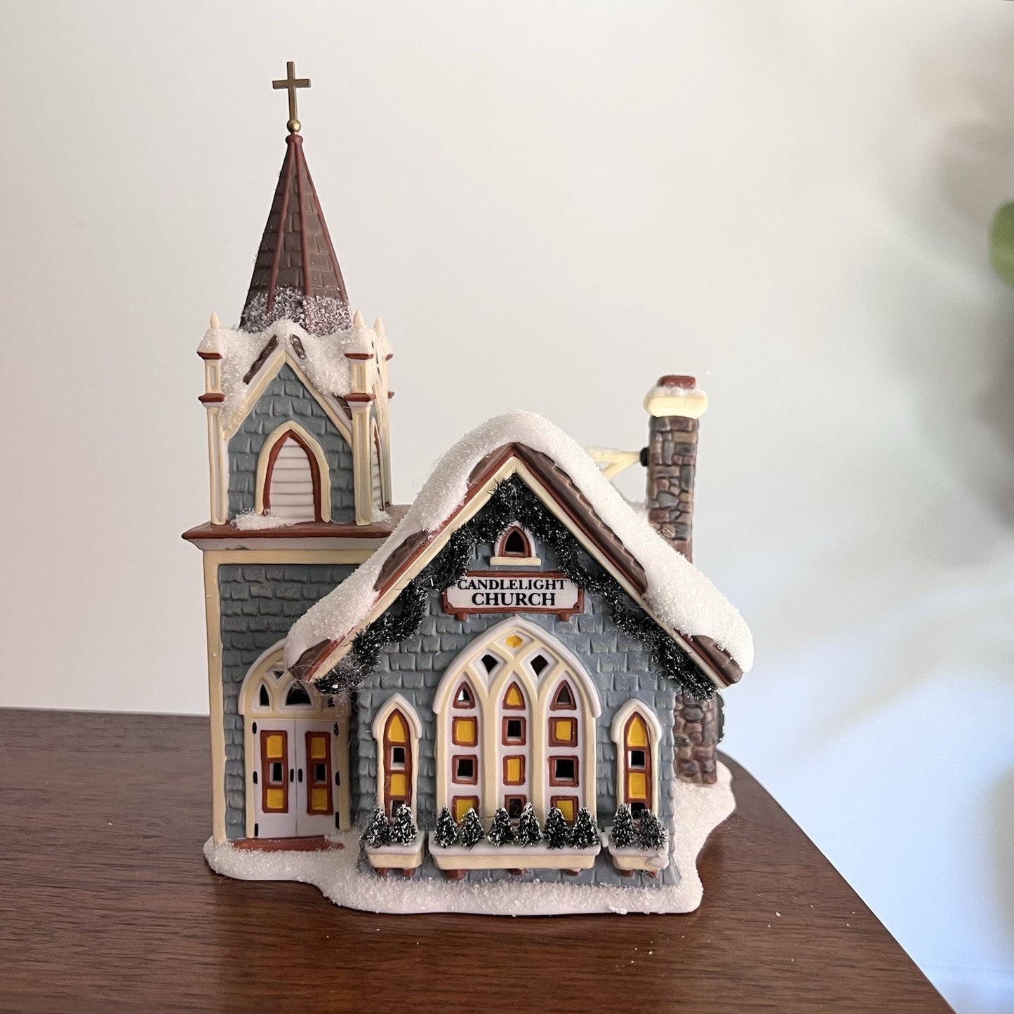 Dept 56 Pine Isles Candlelight Church Christmas 06147 Simple Traditions Box