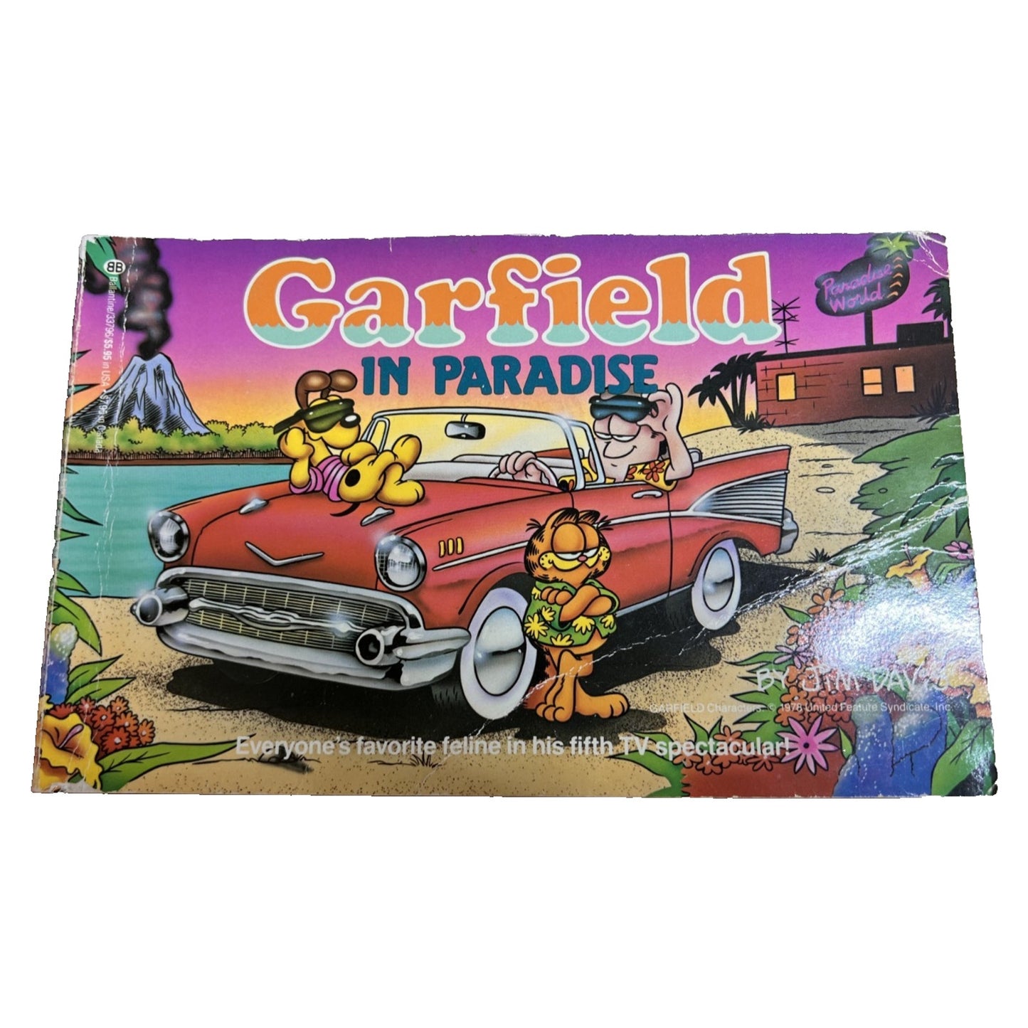 Vintage Garfield 80s Special Editions Book Lot of 6
