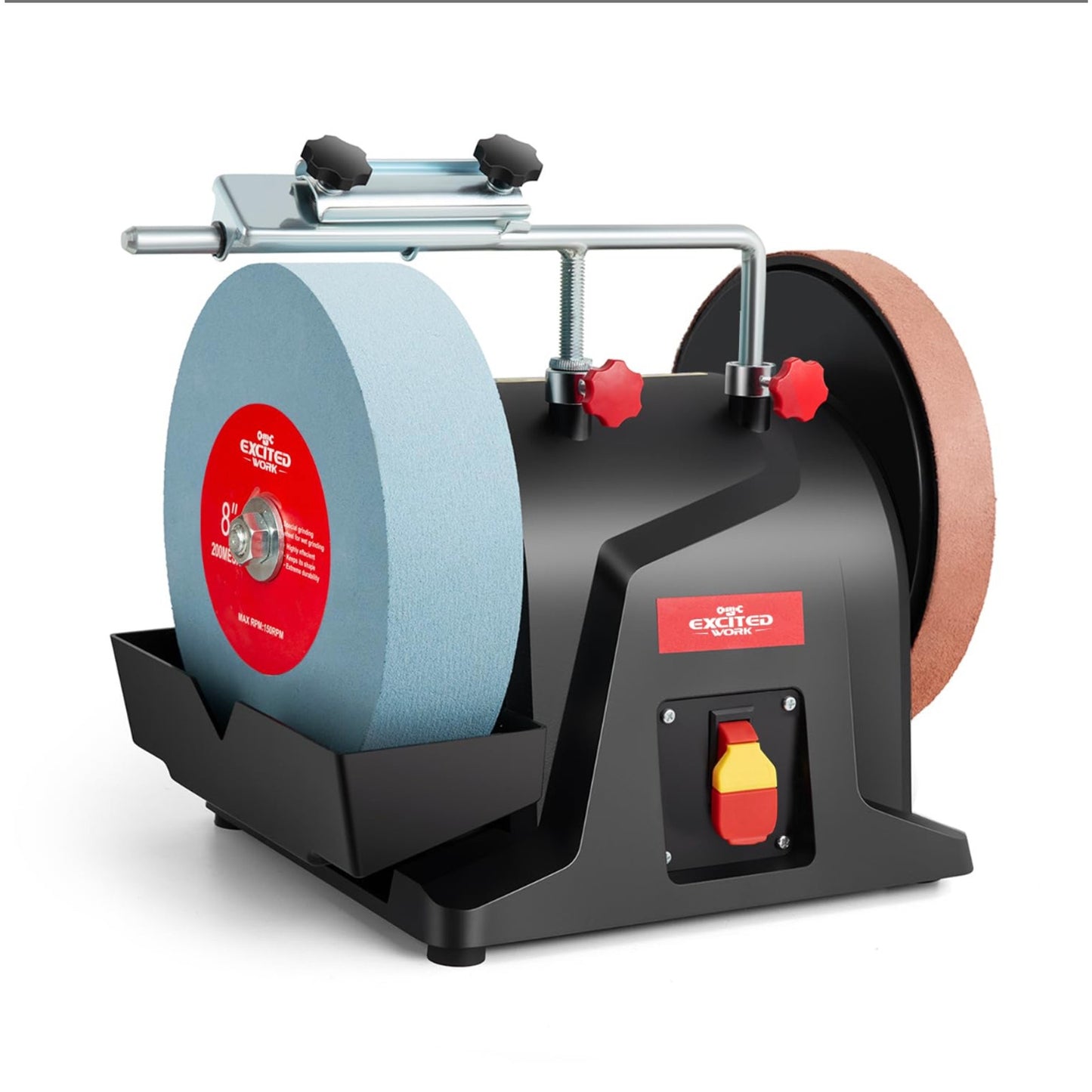 Excited Work 8 inch Two-Direction Water Cooled Wet/Dry Sharpening System