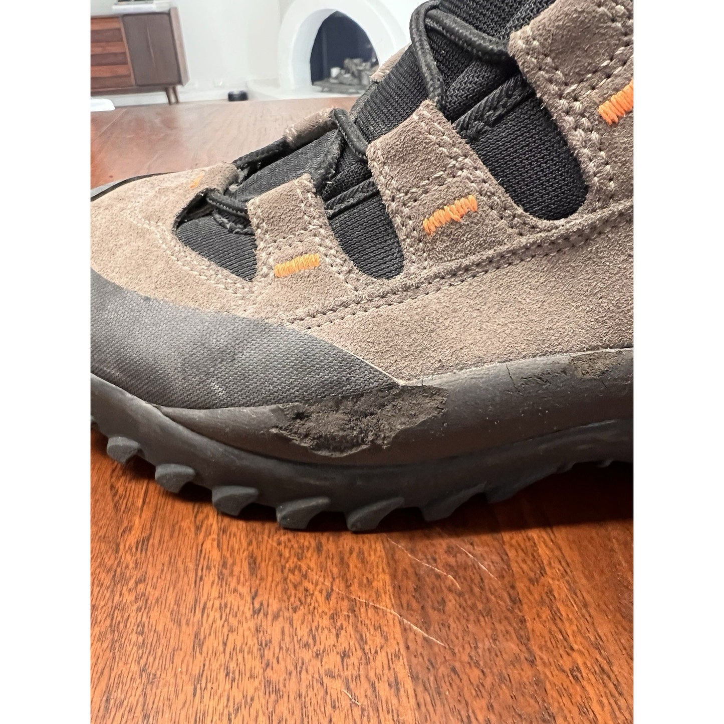 Salomon Contagrip Clima-Dry Mens Hiking Boots Size 8.5 Gray YYII-S8