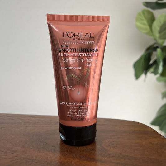 L'Oreal Paris Smooth Intense Ultimate Straight Perfecting Balm 5.1 oz. Keratin