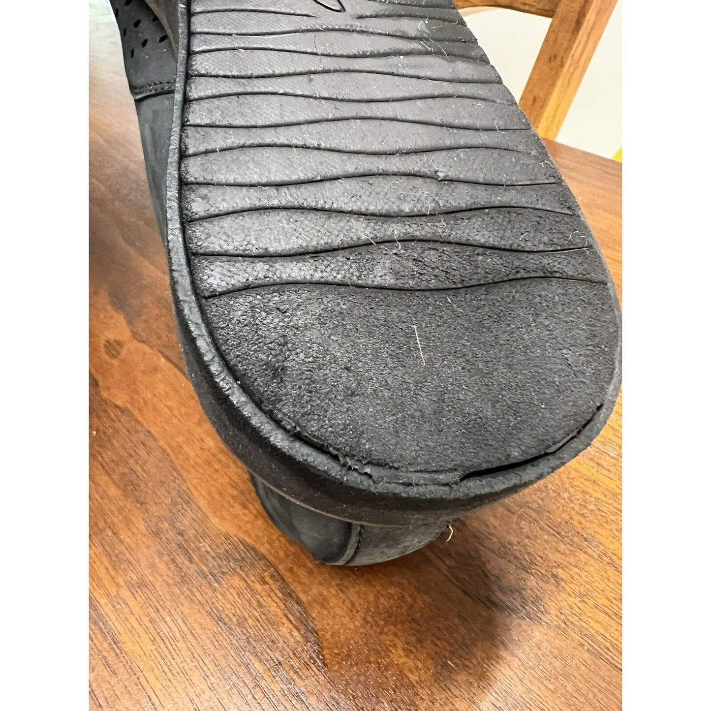Clarks Mens Black Oxfords Lace Ups Casual Shoes SZ 9.5
