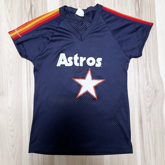 1980’s RARE Vintage Majestic Houston Astros Jersey Shirt Women (L) #12 Reynolds