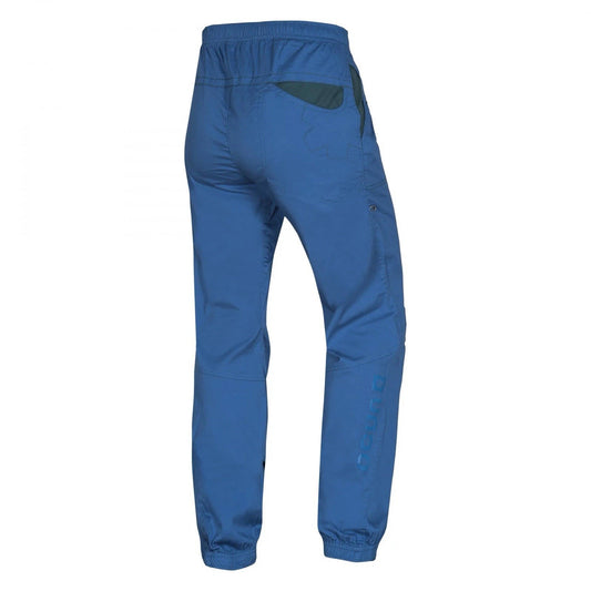 NWT Ocun Jaws Men’s Rock Climbing Pants Large Deep Water Blue Bouldering Outdoor