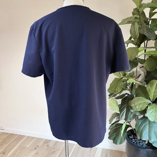 FIGS Leon Men’s 3-Pocket Navy Scrub Top Size XL #M21SW1051