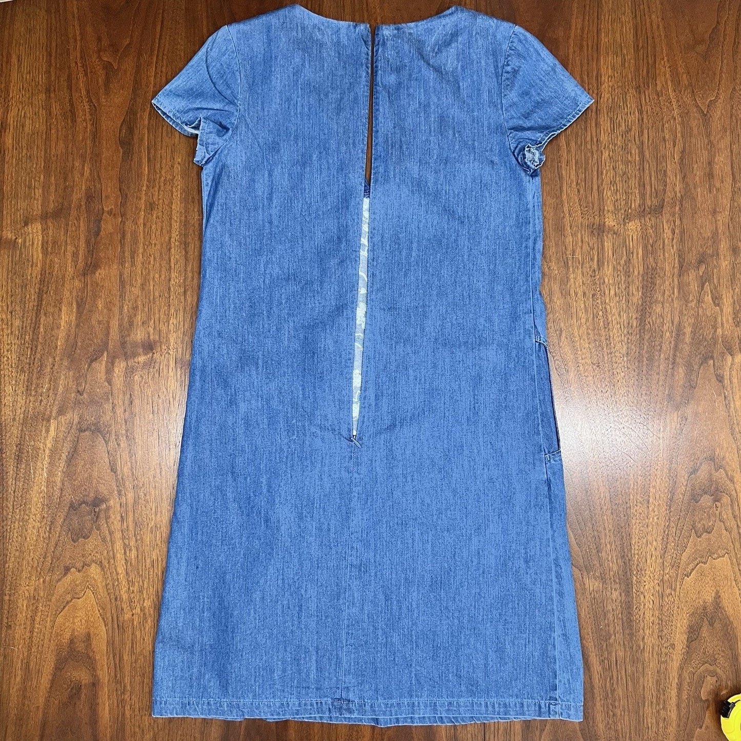 $169 Pendleton Shirt Dress XXS Tala Embroidered Chambray Denim Western Country