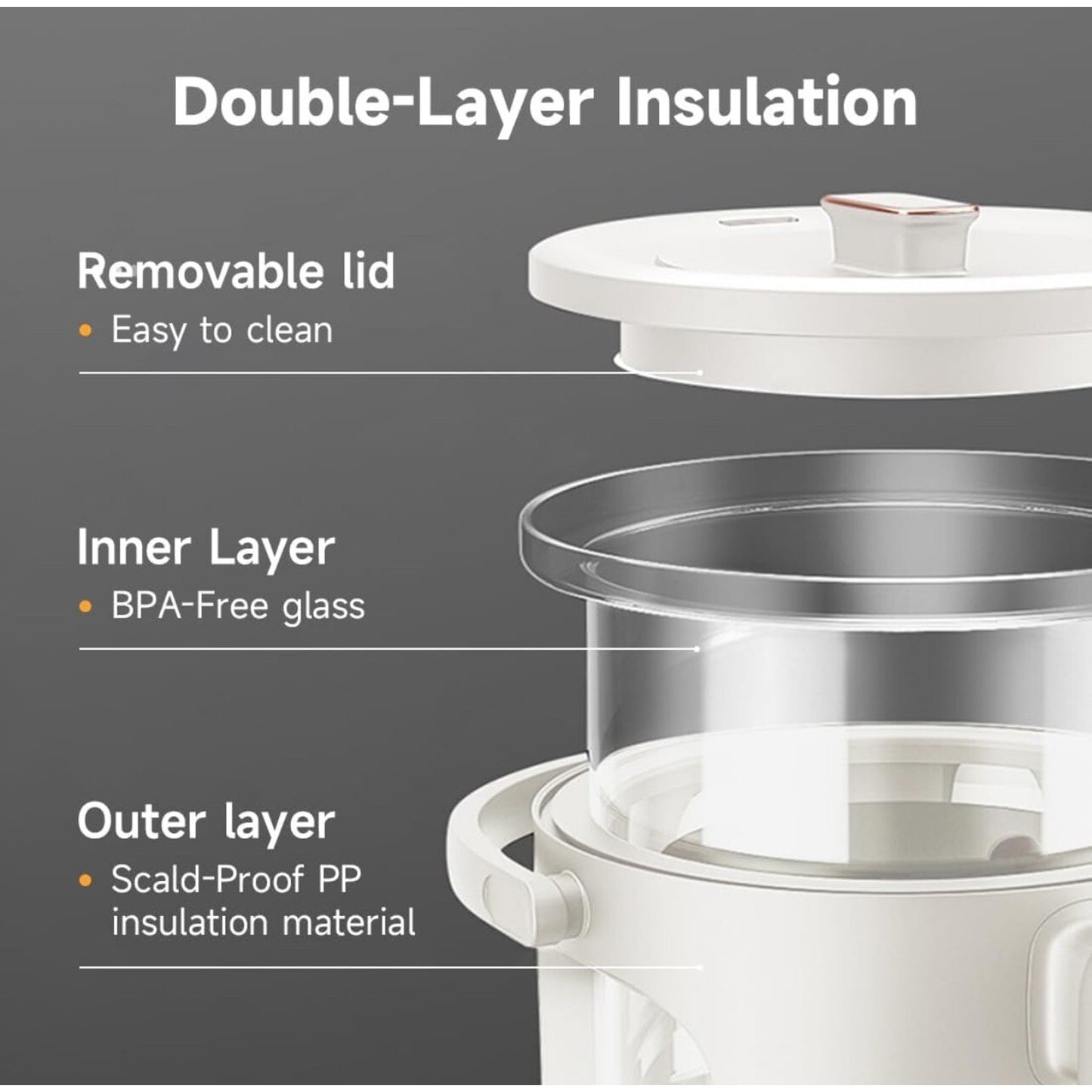 Joydeem Countertop 3L/12 Cup Hot Water Dispenser, Boiler & Warmer 1000w Open Box