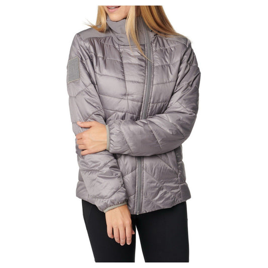 NWT 5.11 Tactical Womens XL Grey Peninsula New Puffer Jacket Coat Conceal Carry