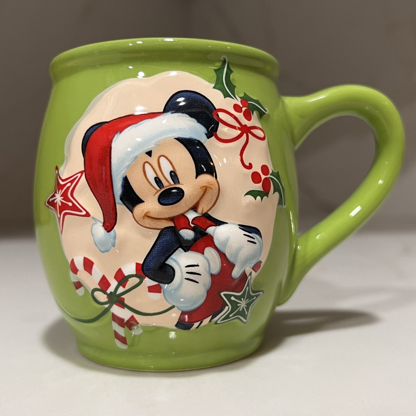 Mickey Mouse & Friends Disney Christmas Holiday Collectible Coffee Cup Mug 3D