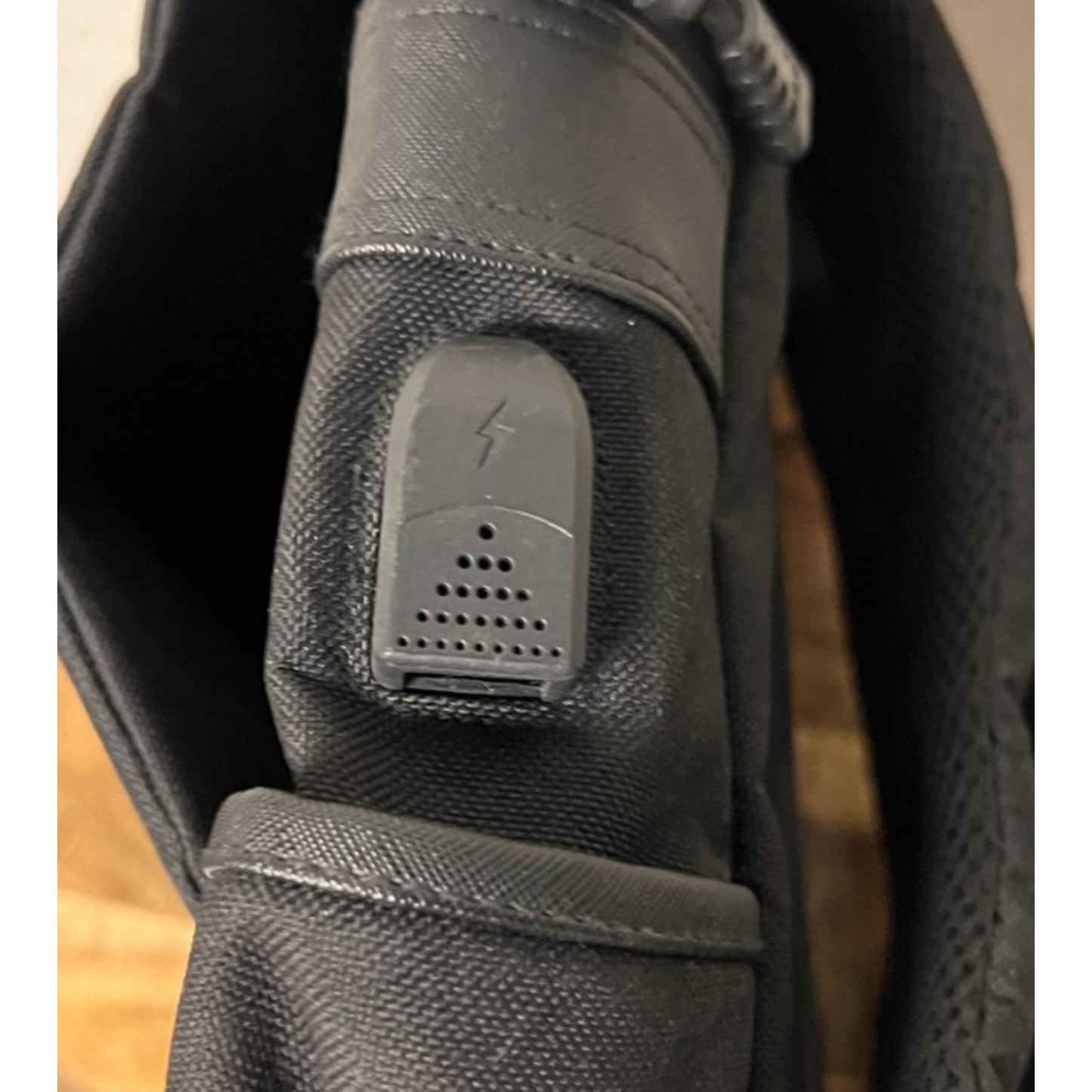 Ronyes Vintage Style Black Laptop Backpack 5 Pockets