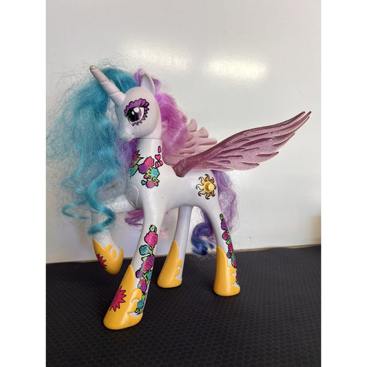 My Little Pony Friendship Is Magic “Ponymania” Talking Princess Celestia Figure