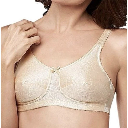Amoena Dorothy Mastectomy Pocket Bra Soft Cup 32A Nude Post Surgery Wireless