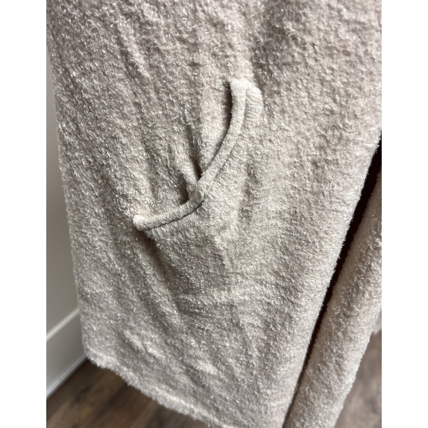 Barefoot Dreams CozyChic Lite Island Wrap Cardigan Crème Size L / XL