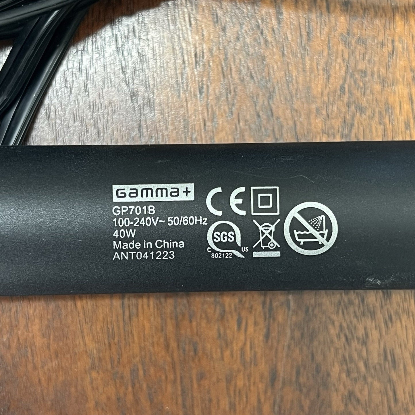GAMMA+ Ceramic Hot Brush Hair Straightening Cool Touch GP701B