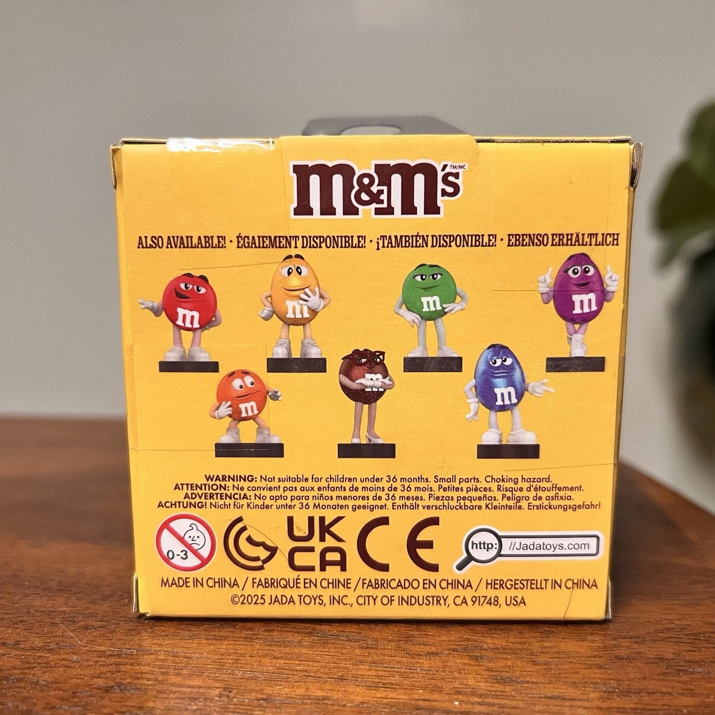 MetalFigs M&M's Purple Character Die-Cast Figurine Collectible Jada Toys #85270