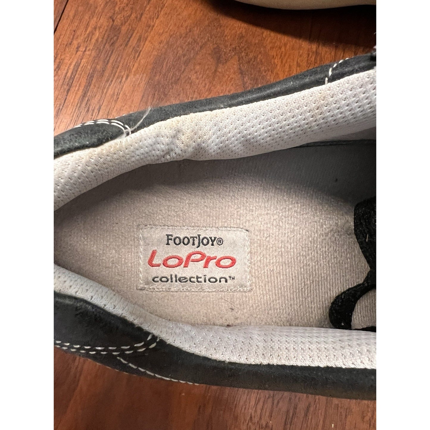 FootJoy LoPro Collection Shoes Womens 8.5M Spikeless Golf Sneakers Charcoal Grey