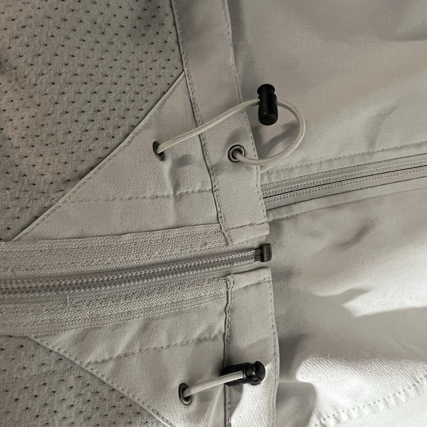 North Face Women’s Jacket Apex (L) Softshell Gray Full Zip
