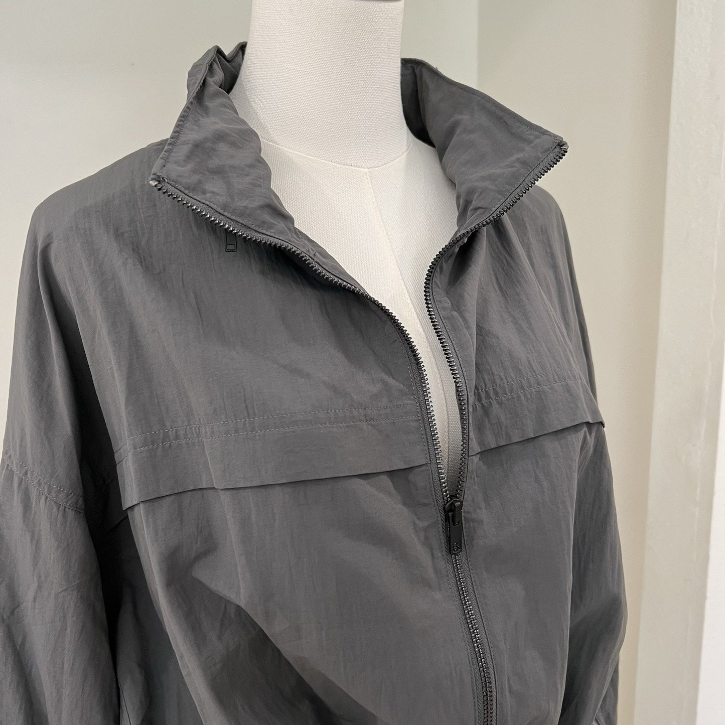 NWT $198 Spiritual Gangster Delancey Trench Coat Hood Urban Duster Streetwear