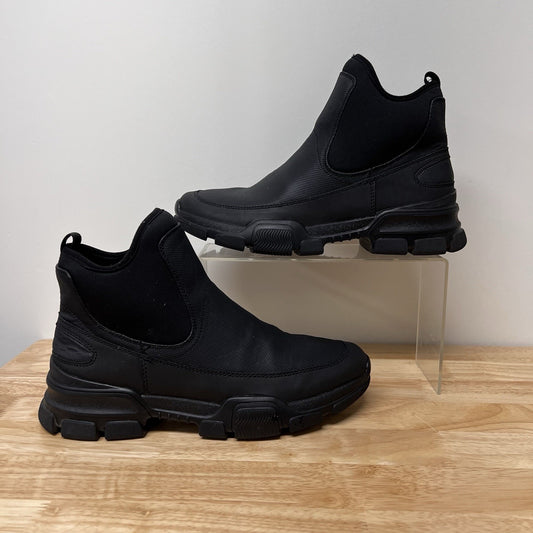 RELIGIOUS COMFORT 8.5 Black Waterproof Foam Insole Ankle Winter Snow Boot