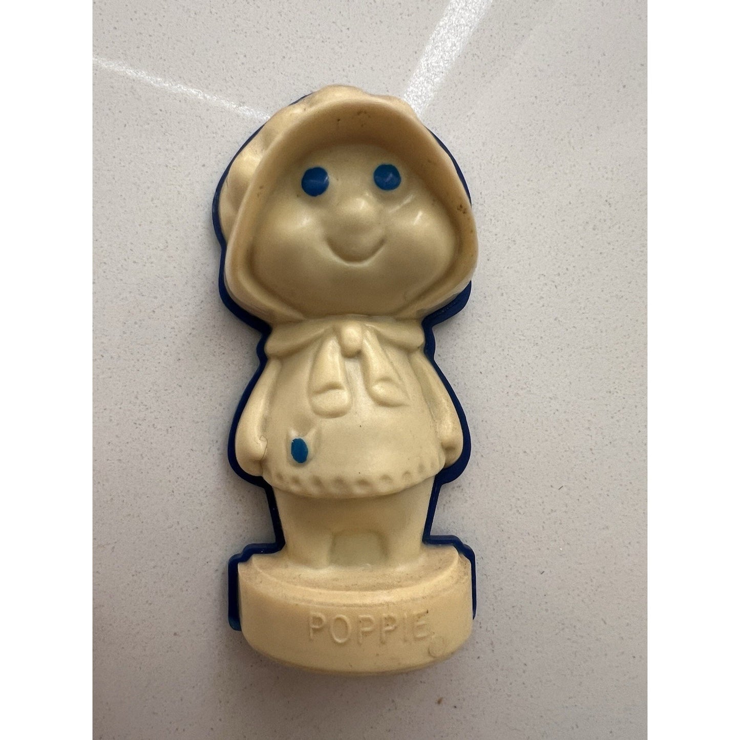 Vintage Pair of Pillsbury Dough Boy Pop N Fresh & Poppie Refrigerator Magnets