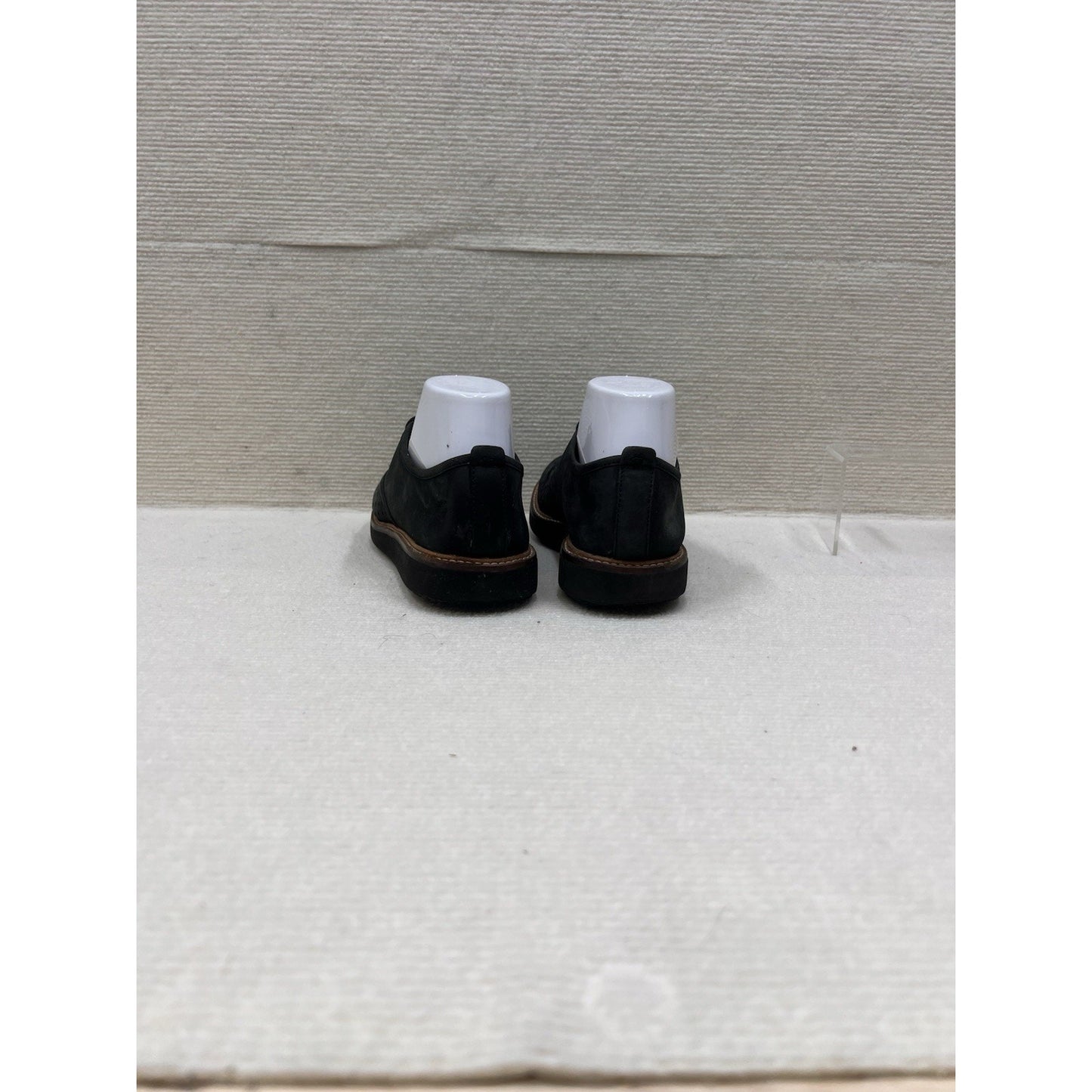 Clarks Artisan Glick Resseta Women's Oxfords Black Nubuck Leather Size 9.5M