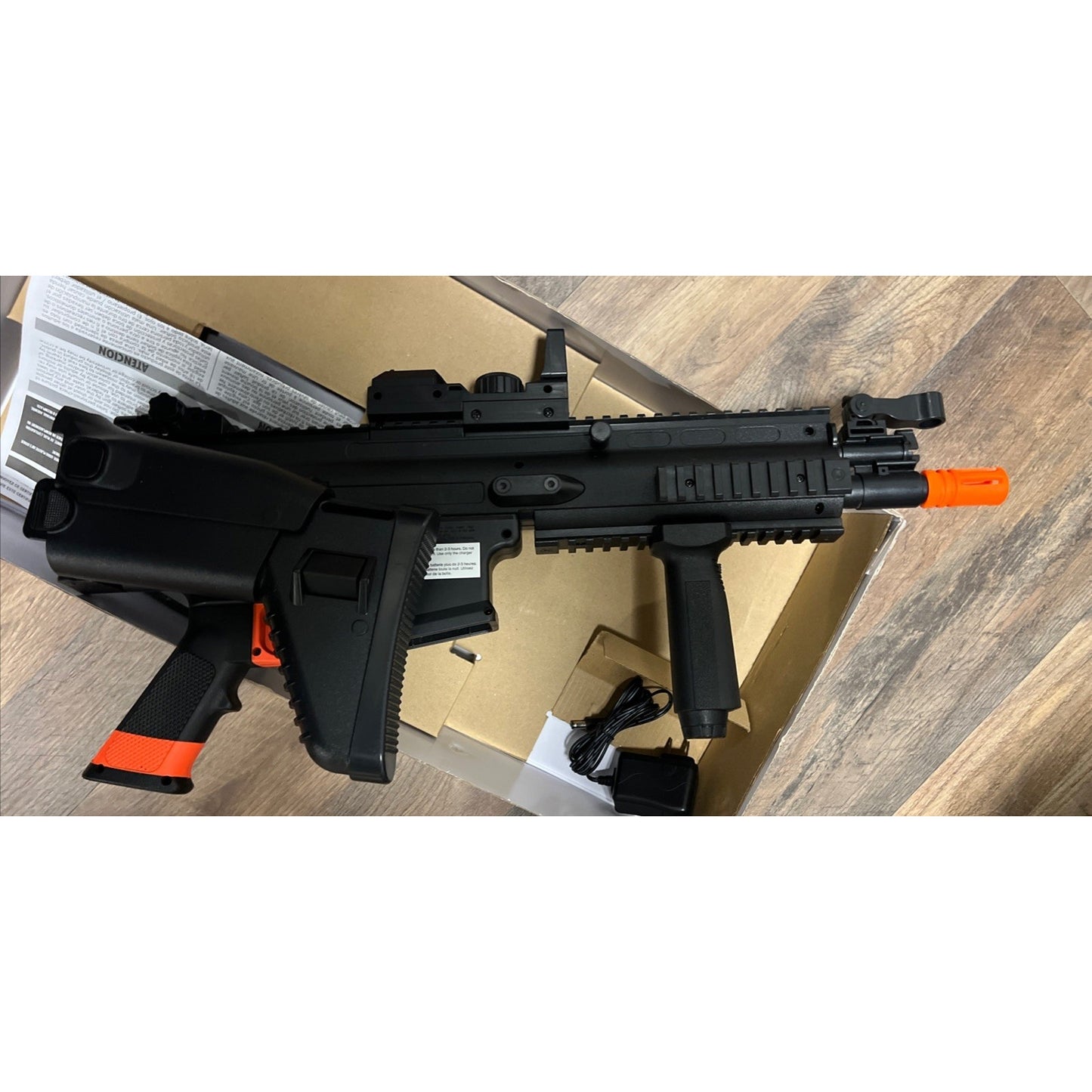 NIB FN Herstal FN SCAR Airsoft KIT SH199 COMPLIANT Pistol & Rifle. Folding Stock