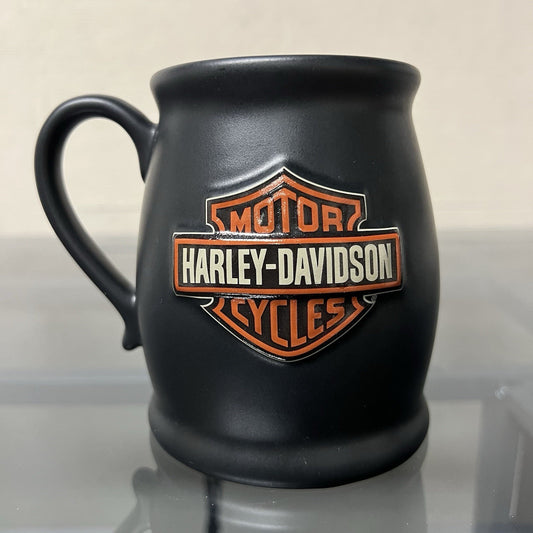 Harley Davidson Coffee Mug “Good For Your Soul" 3D Hog Logo 2007 Collectible