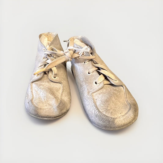 Vintage Self-Starters Leather Baby Shoes by Scientific Shoes