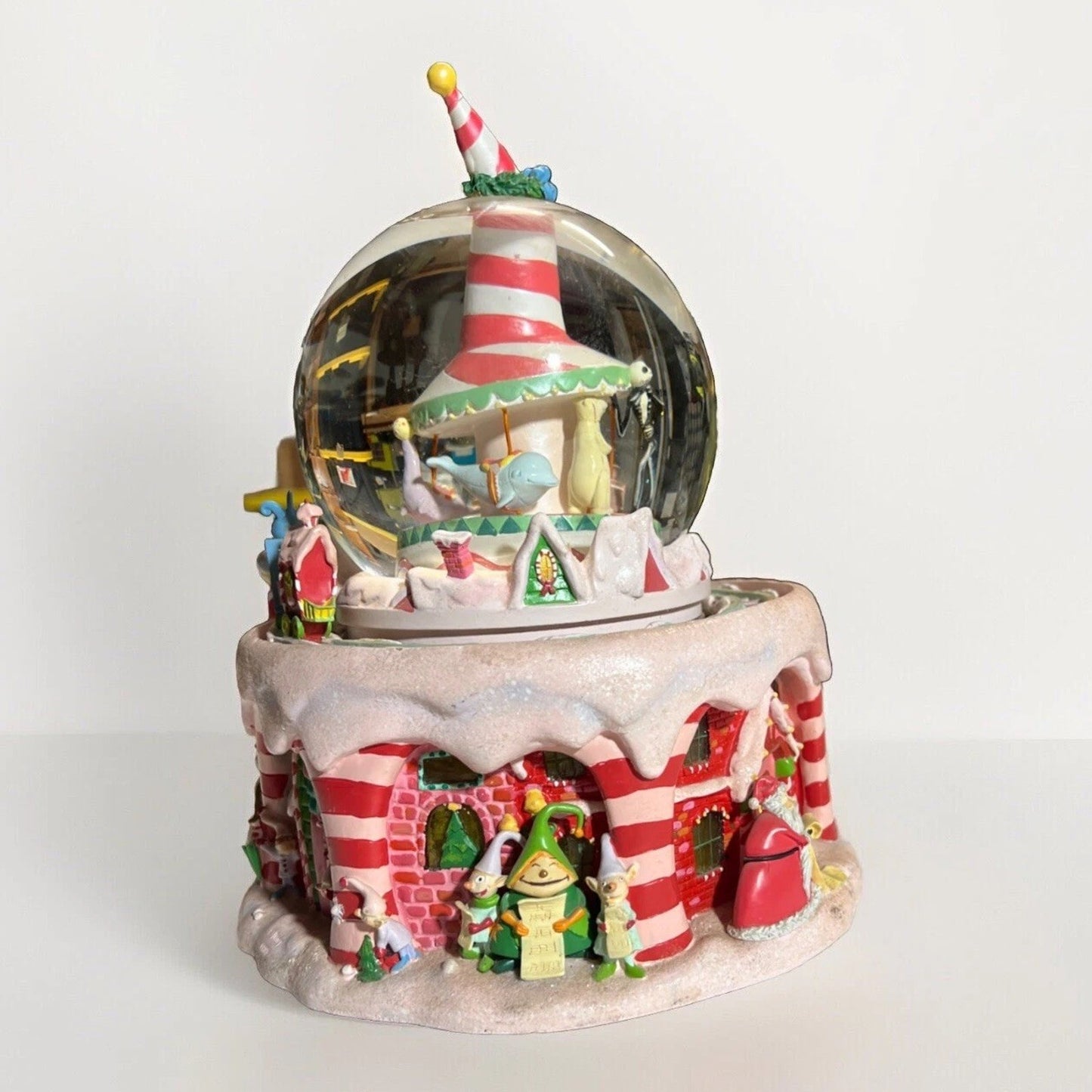 Nightmare Before Christmas “Christmas Town” Musical Snow Globe