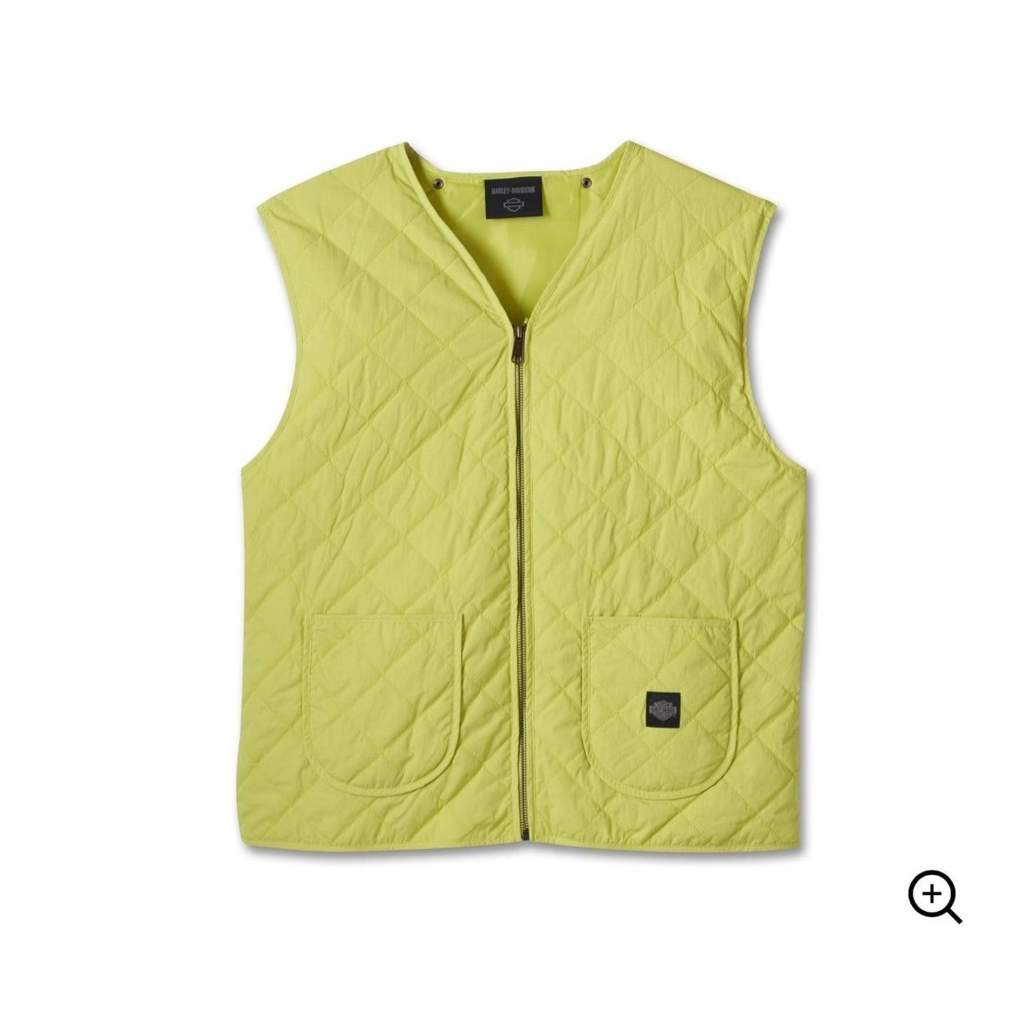 NWT Harley Davidson 2XL Garage Jacket Coat Removable Vest Green Reflective