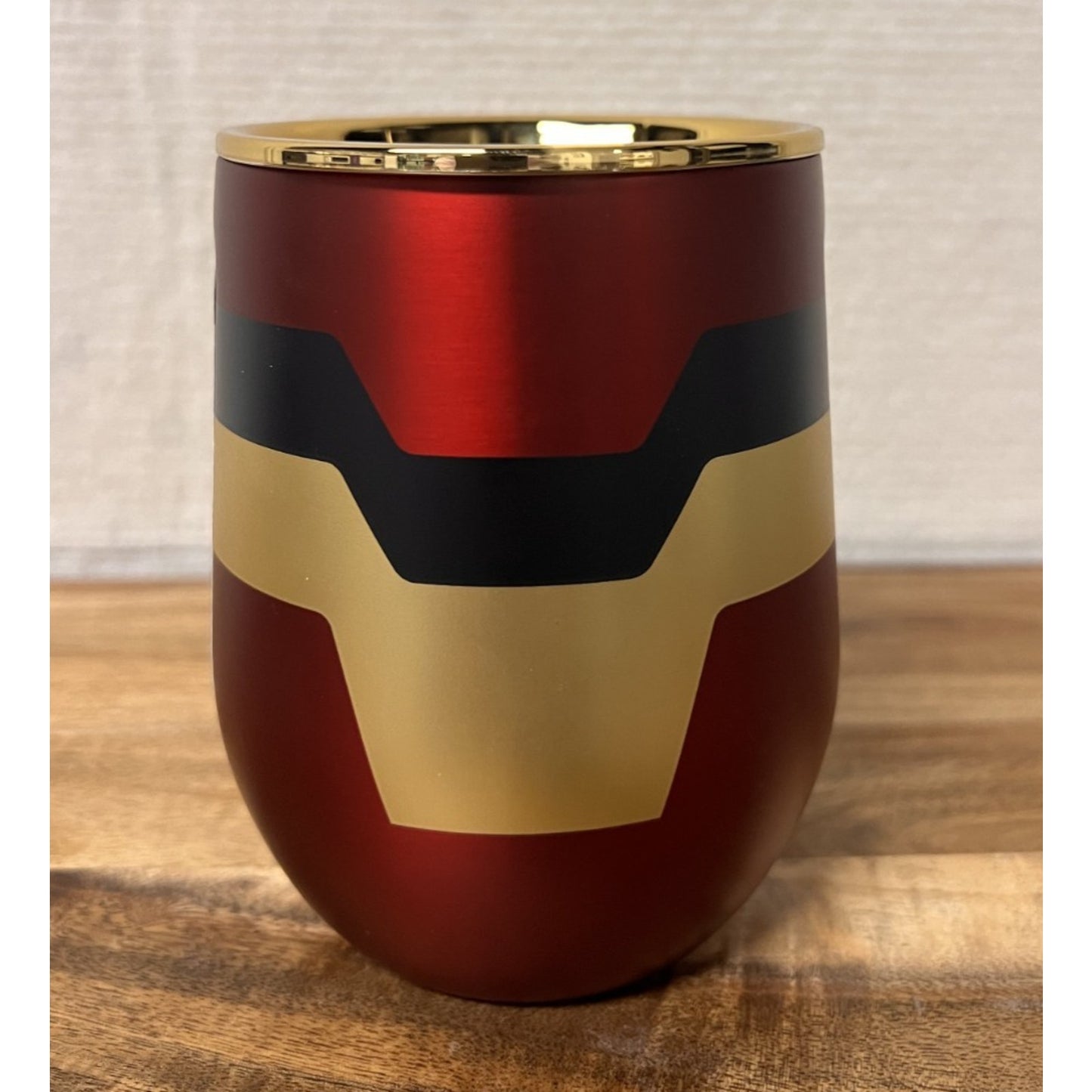 NWT Corkcicle Insulated 12 oz Marvel's Iron Man Design Stemless Wine Tumbler