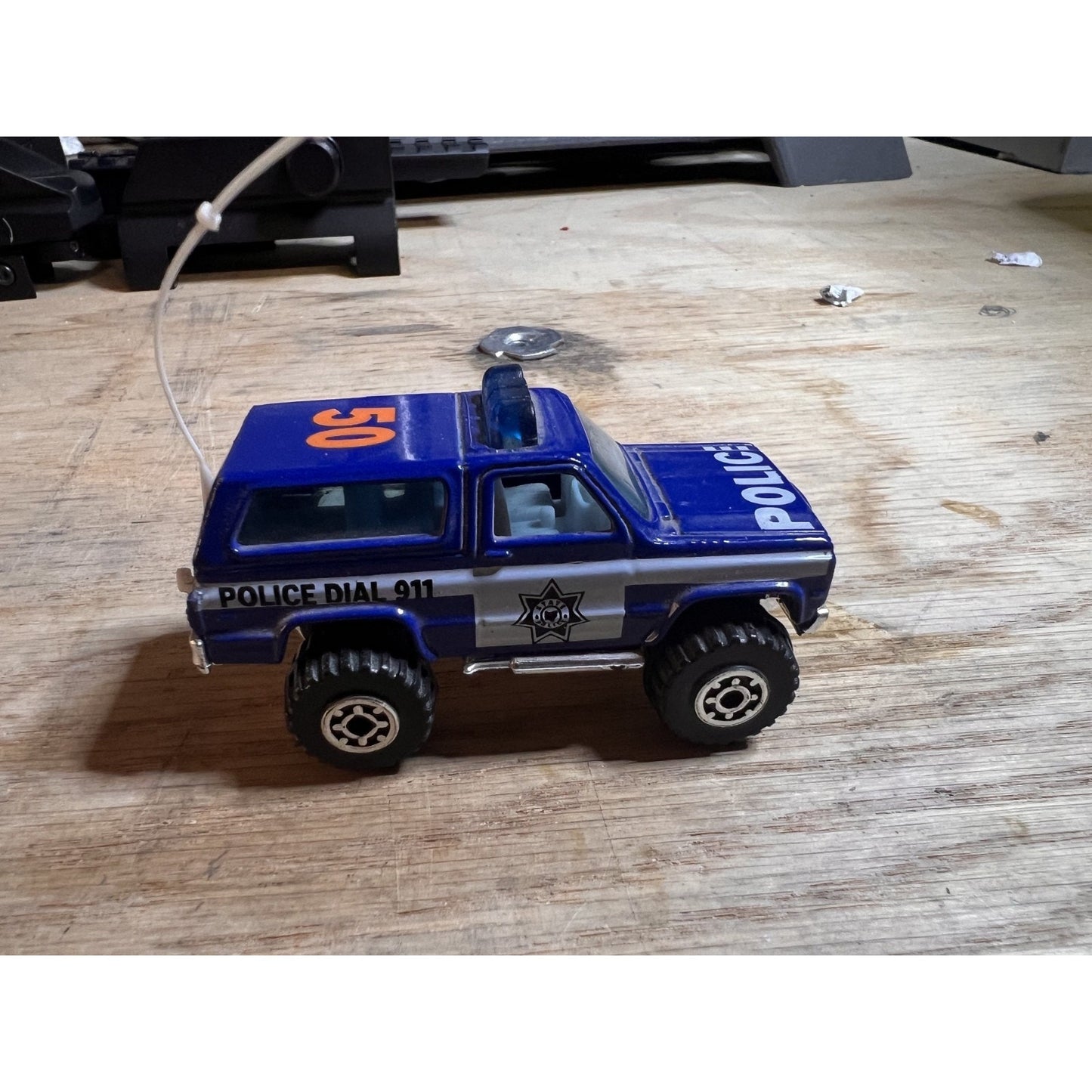 VTG Lot of 8 Diecast First Responder Cars Matchbox Maislo Jada Toys Playair Etc