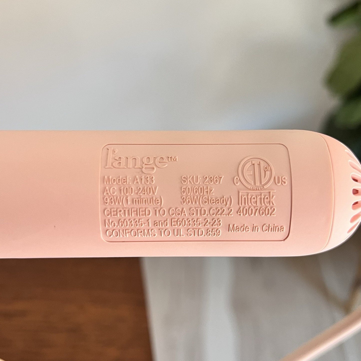 L'ange Le Duo Classic 360° Airflow Titanium Styler 2-in-1 Curler Straightener