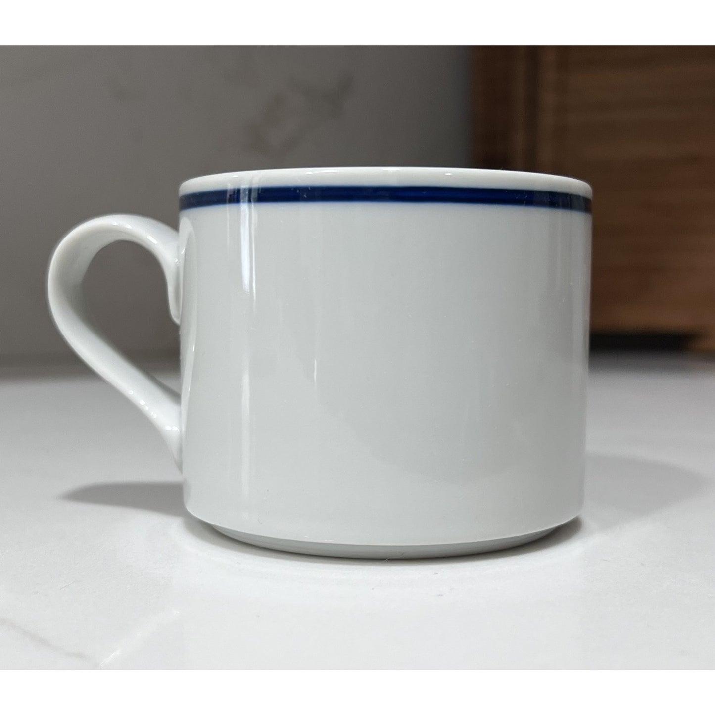 Dansk Bistro Christianshavn Blue Portugal 2.75" Demitasse Coffee Cup Tea Mug