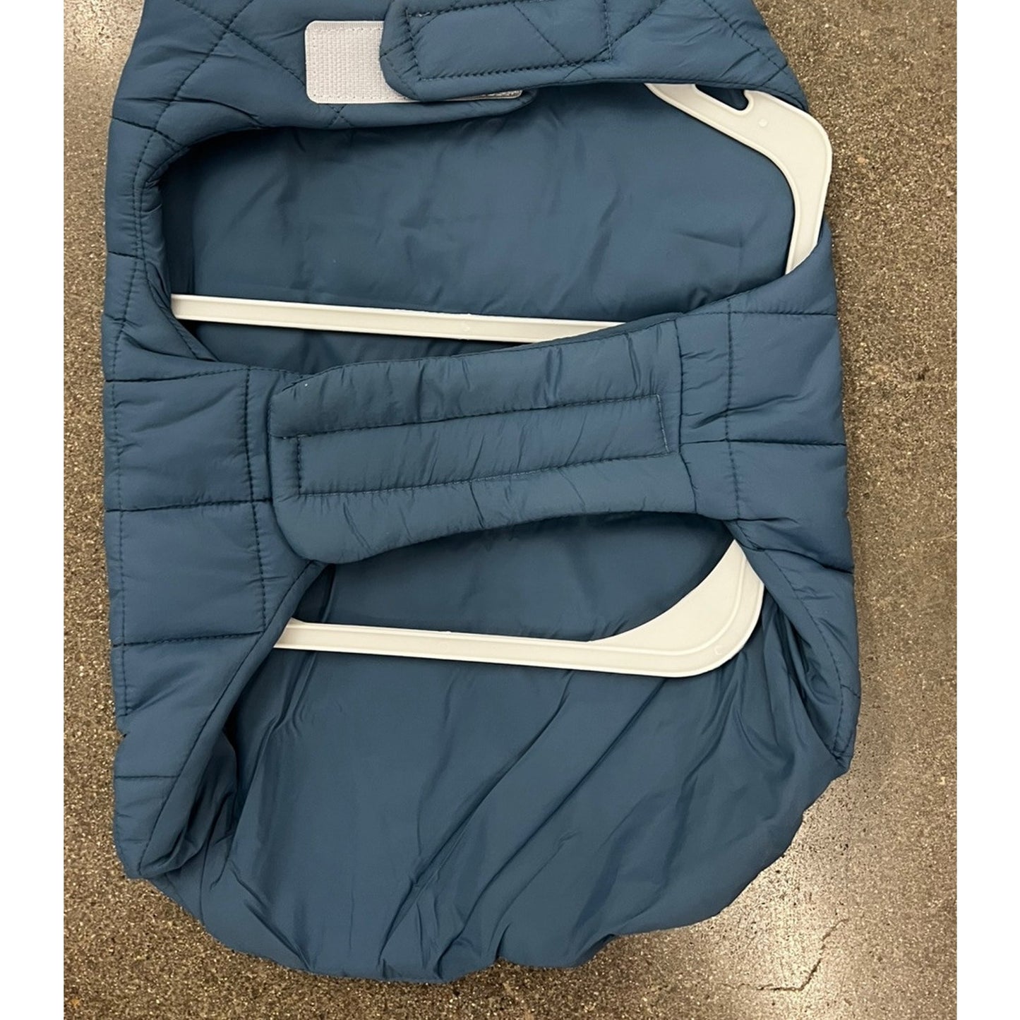 Top Paw Dogs Blue Puffer Jacket For Cold Weather Size Medium