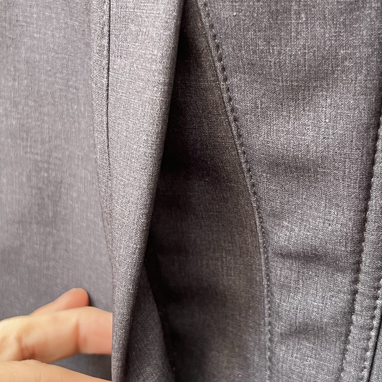 Nautica Men's (L) Heather Gray Fleece Lined Stretch Soft Shell Full Zip Jacket