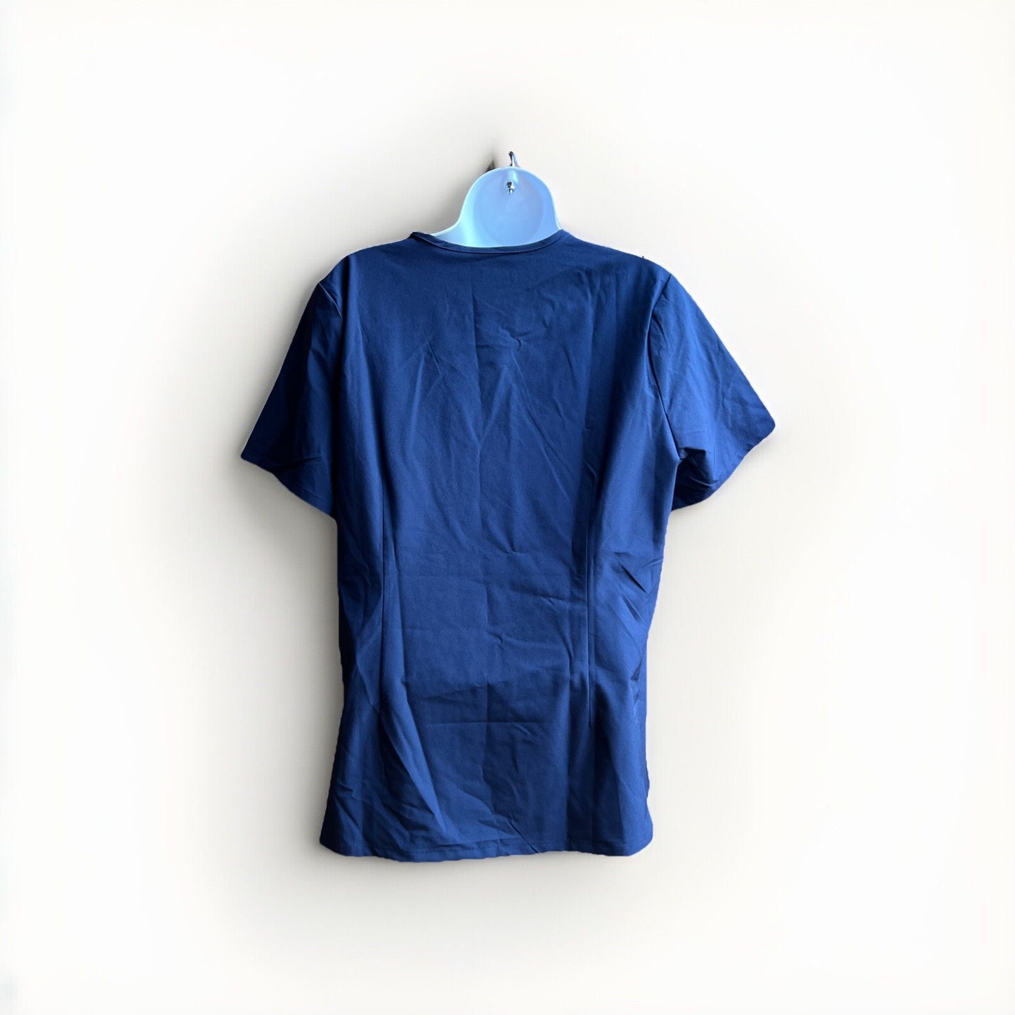 FIGS Catrina Women’s M One Pocket Navy Blue Scrub Top #W21SW1025