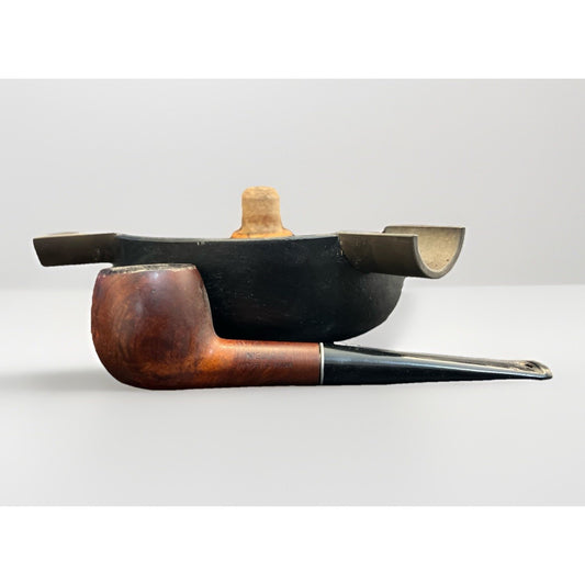 VTG MEDICO Crest Imported Briar Estate Pipe #60 5.5” Smoking Tobacco Billiard