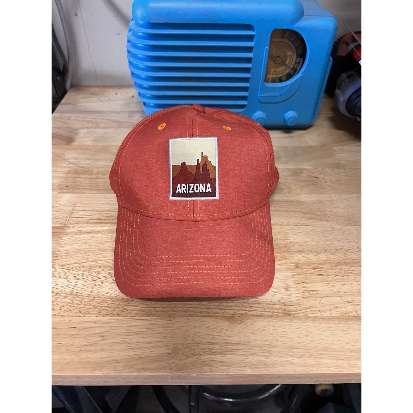 Floppy One Size Packable Red Arizona Hat