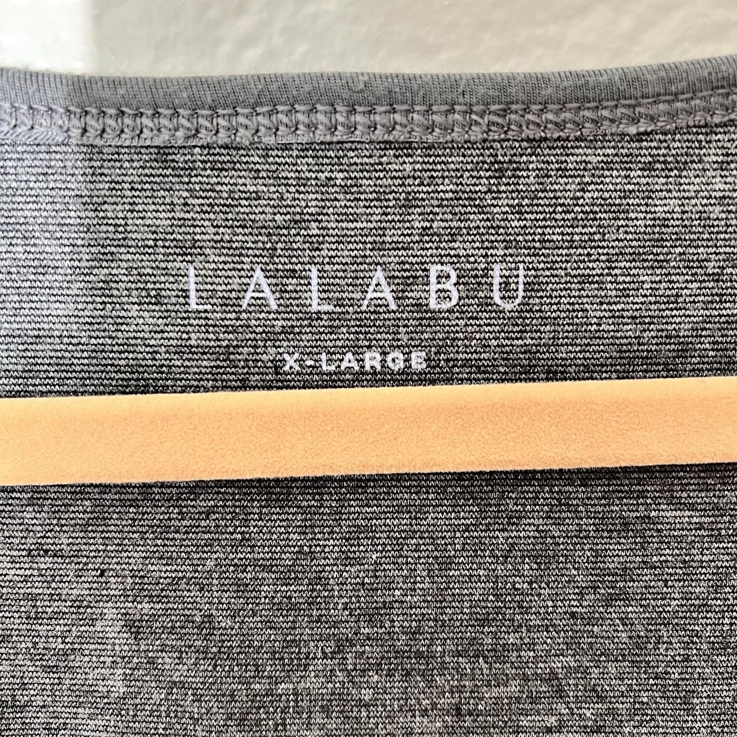 XL Lalabu Soothe Shirt Baby Carrier Tank Top Grey Nursing Newborn - 15 Lb Pouch