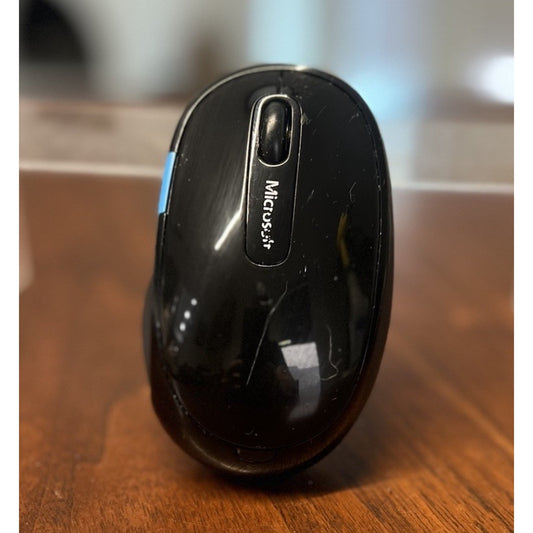 Microsoft Sculpt Comfort Bluetooth Wireless Mouse 4-Way Scrolling - Tested Works
