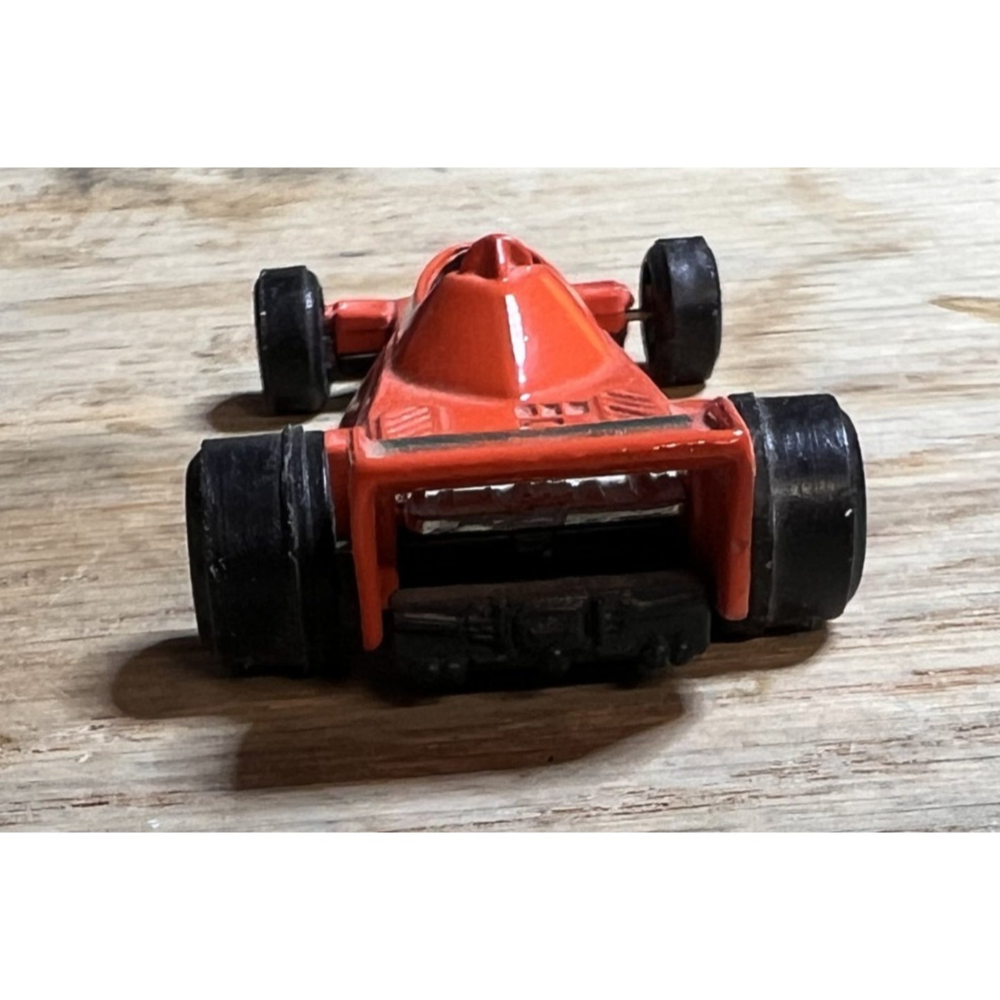 Vintage Orange Black Widow #22 F1 Diecast Car 1:64 Scale