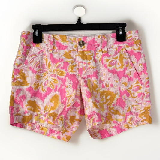 Lilly Pulitzer (0) Callahan Short Kir Royal Pink Oh La La Preppy Beach Cruise